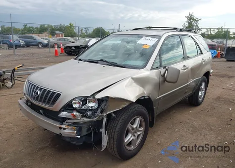 2001 Lexus Rx 300 z USA, uszkodzony, nr VIN JTJHF10U110231790